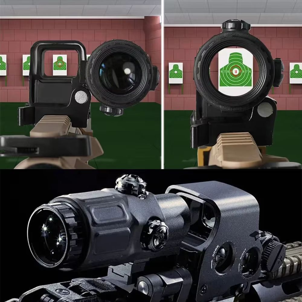 Tactical 558G43 Holographic Red Dot Sight With 20mm Rail Mount  Quick Detach Lever  Hunting  Airsof 5