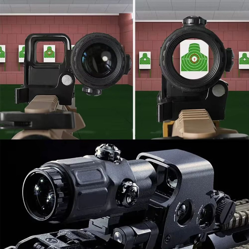 Tactical 558G43 Holographic Red Dot Sight With 20mm Rail Mount  Quick Detach Lever  Hunting  Airsof 5