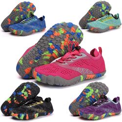 kids quick-dry aqua shoes – lightweight barefoot water sneakers for swimming, beach, surfing & outdoor sports
