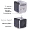 VIKEFON TDV26 Mini Bluetooth Speaker With FM Radio Portable Stereo Music Player With TF Card AUX 3