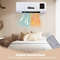 2in1 Wall Mounted Heater And Fan  1800W Electric Space Heater With Remote Control  Timer For Home A 4