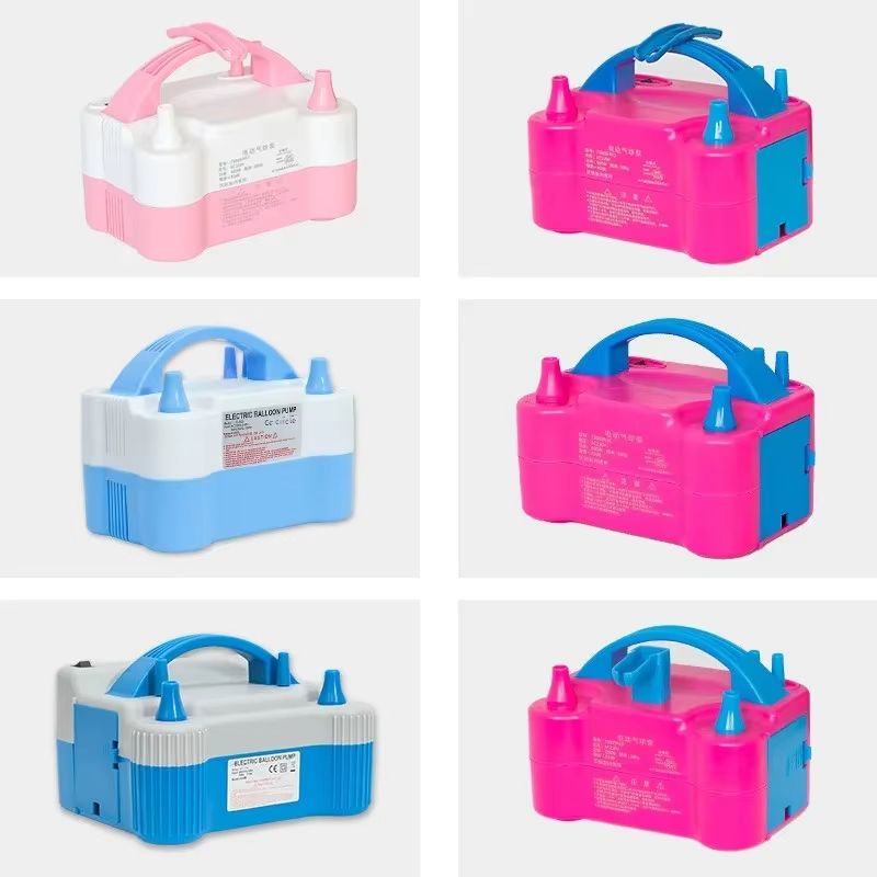 Electric Balloon Pump Inflator Double Nozzle HighPower Air Pump For Parties Events Decorations 3