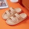 Womens Platform Cloud Slides With Buckle Soft EVA NonSlip Sandals For Summer Beach Home Comfort 10