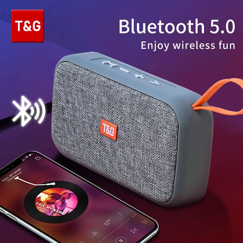 TG506 Portable Wireless Bluetooth Soundbar Mini HIFI Speaker With Waterproof Design FM Radio TF C 0
