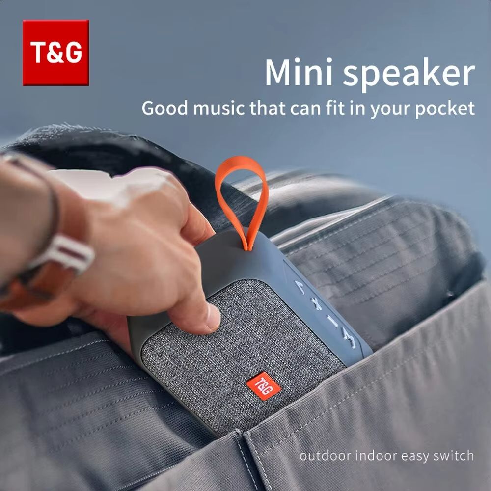 TG506 Portable Wireless Bluetooth Soundbar Mini HIFI Speaker With Waterproof Design FM Radio TF C 4