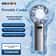 Ice Compress Portable Mini Fan USB Rechargeable Handheld Cooling Fan With LED Display For Travel C 0