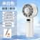 Ice Compress Portable Mini Fan USB Rechargeable Handheld Cooling Fan With LED Display For Travel C 8