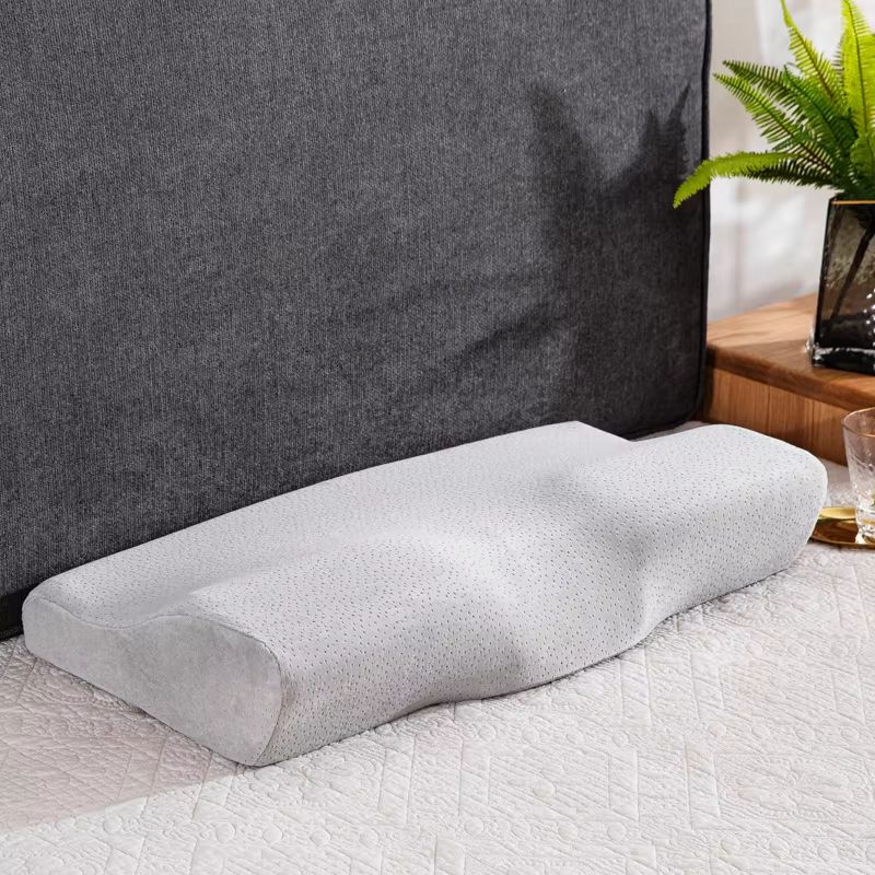Butterfly Memory Foam Orthopedic Pillow Cervical Neck Support With Slow Rebound For Pain Relief B 9