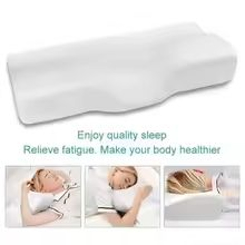 Butterfly Memory Foam Orthopedic Pillow Cervical Neck Support With Slow Rebound For Pain Relief B 4