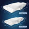 Butterfly Memory Foam Orthopedic Pillow Cervical Neck Support With Slow Rebound For Pain Relief B 5