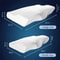Butterfly Memory Foam Orthopedic Pillow Cervical Neck Support With Slow Rebound For Pain Relief B