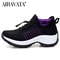 Womens Breathable Walking Sneakers Lightweight Fly Weave Casual Shoes NonSlip Sole Sizes 3545 1