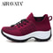 Womens Breathable Walking Sneakers Lightweight Fly Weave Casual Shoes NonSlip Sole Sizes 3545 6