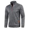 Mens HalfZip Sweatshirt Thicker Pullover Hoodie With Turtleneck Design For Spring Autumn Outdoor 10