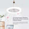2in1 Ceiling Fan With LED Light Dimmable E27 Base Lamp With 3 Speed Settings For Bedroom Living Ro 1