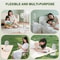 Portable USB Rechargeable Folding Fan Telescopic Quiet And Long Battery Life For Camping Fishing H 2