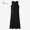 Spring Summer Satin Maxi Dress With Knitted Top Elegant 2Piece Set For Women 10