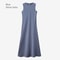 Spring Summer Satin Maxi Dress With Knitted Top Elegant 2Piece Set For Women 11