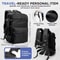 Mens Vacuum Compression Travel Backpack Expandable 156inch Laptop Bag Ryanair Cabin Size CarryOn 1