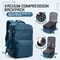 Mens Vacuum Compression Travel Backpack Expandable 156inch Laptop Bag Ryanair Cabin Size CarryOn 7