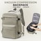 Mens Vacuum Compression Travel Backpack Expandable 156inch Laptop Bag Ryanair Cabin Size CarryOn 10