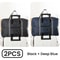 2Pack Foldable Travel Duffel Bag Lightweight CarryOn Weekender Overnight Gym And Hospital Tote For 9