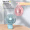 Rechargeable 720 Rotating Clip Fan With Nightlight Portable Small Fan For Home Office Dorm And Out 1