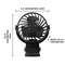 Rechargeable 720 Rotating Clip Fan With Nightlight Portable Small Fan For Home Office Dorm And Out 5