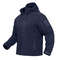 TACVASEN Mens Fleece Jacket With Hood FullZip Outdoor Windproof Warm Work Coat For Spring And Wint 10
