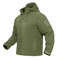 TACVASEN Mens Fleece Jacket With Hood FullZip Outdoor Windproof Warm Work Coat For Spring And Wint 6