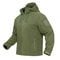 TACVASEN Mens Fleece Jacket With Hood FullZip Outdoor Windproof Warm Work Coat For Spring And Wint 6