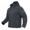 TACVASEN Mens Fleece Jacket With Hood FullZip Outdoor Windproof Warm Work Coat For Spring And Wint 8