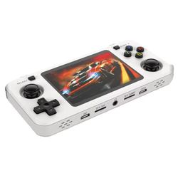 retro handheld game console – 3.5" ips screen portable video player with arkos system, 64g/128g storage