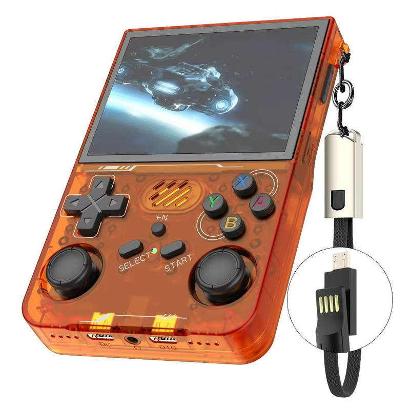 Retro Handheld Game Console R36XX 35 IPS Screen Portable Video Player With WiFi ArkOS System 9