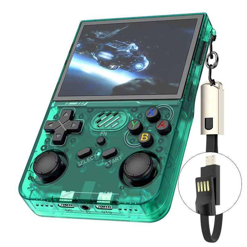 Retro Handheld Game Console R36XX 35 IPS Screen Portable Video Player With WiFi ArkOS System 10