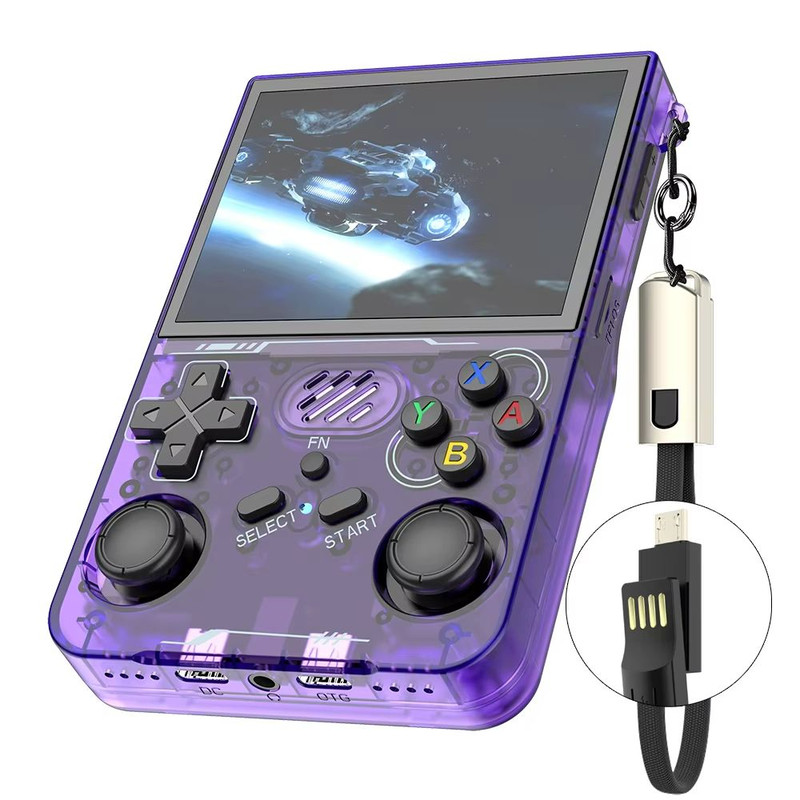 Retro Handheld Game Console R36XX 35 IPS Screen Portable Video Player With WiFi ArkOS System 12