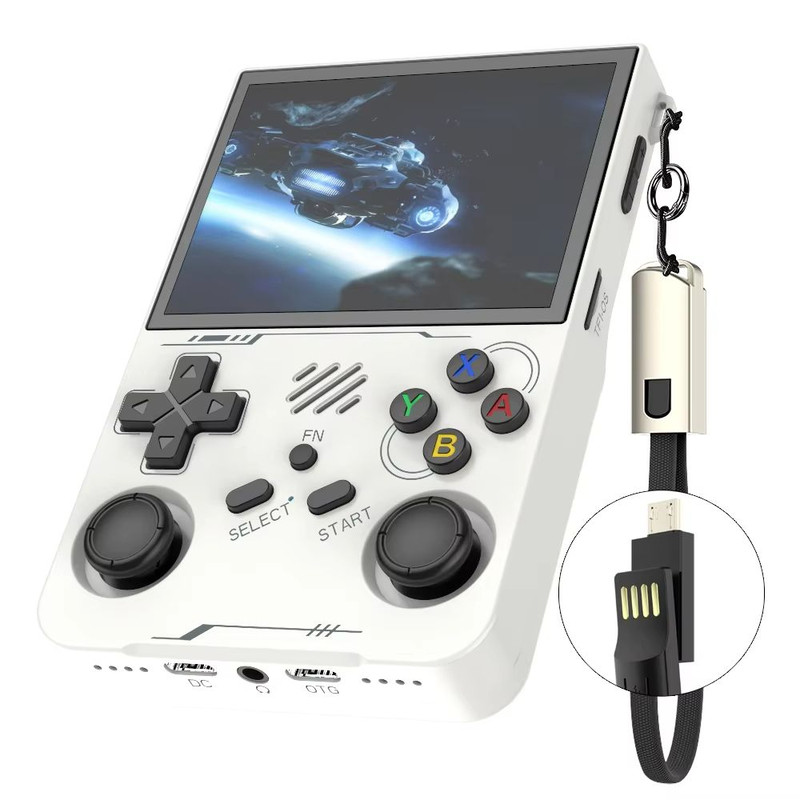 Retro Handheld Game Console R36XX 35 IPS Screen Portable Video Player With WiFi ArkOS System 6