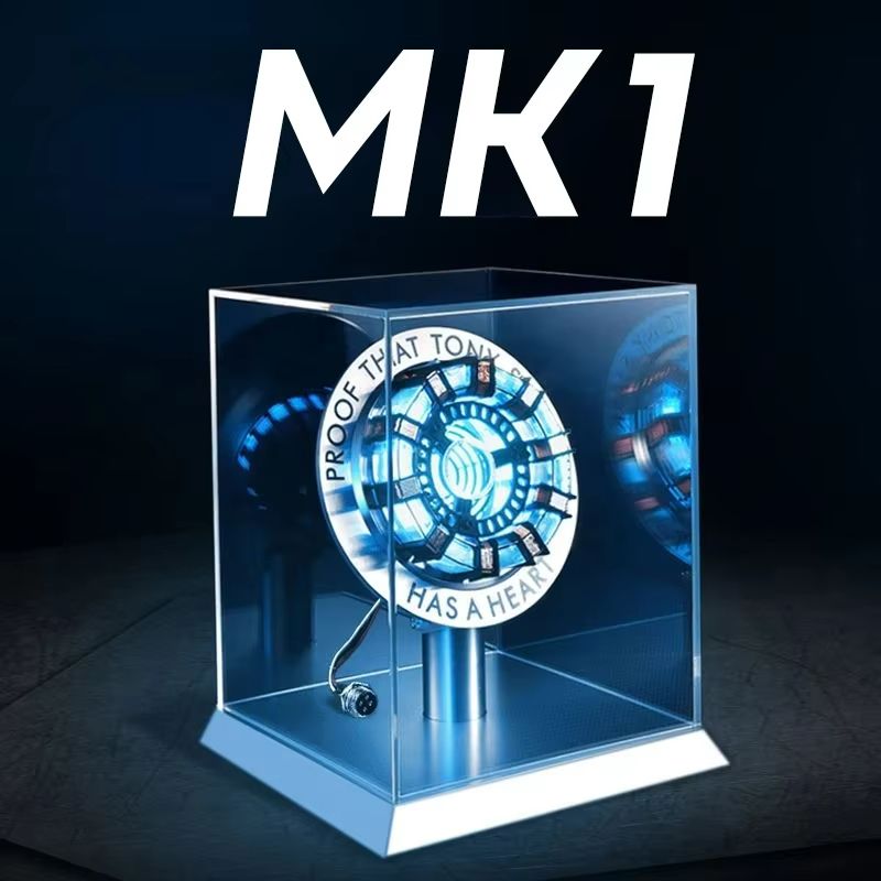 Stark MK1 Arc Reactor LED Lamp  Metal Alloy USB Light With Voice Control Collectible Gift For Fans 7