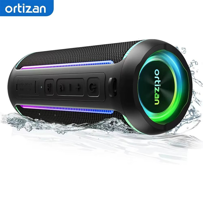 Ortizan X30 Portable Bluetooth Speaker 40W Bass Boost Wireless Speaker With IPX7 Waterproofing 66 0