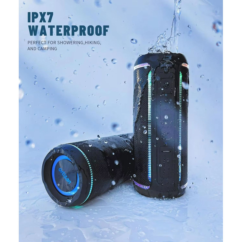 Ortizan X30 Portable Bluetooth Speaker 40W Bass Boost Wireless Speaker With IPX7 Waterproofing 66 2