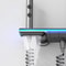 Luxury Smart Shower System With LED Lights And Digital Thermostat Full Set Glass Panel Faucet 1