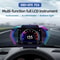 P24 OBD GPS Car Head Up Display Digital Speedometer With Fuel Temp And Driving Data Monitor 0
