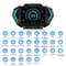 P24 OBD GPS Car Head Up Display Digital Speedometer With Fuel Temp And Driving Data Monitor 4