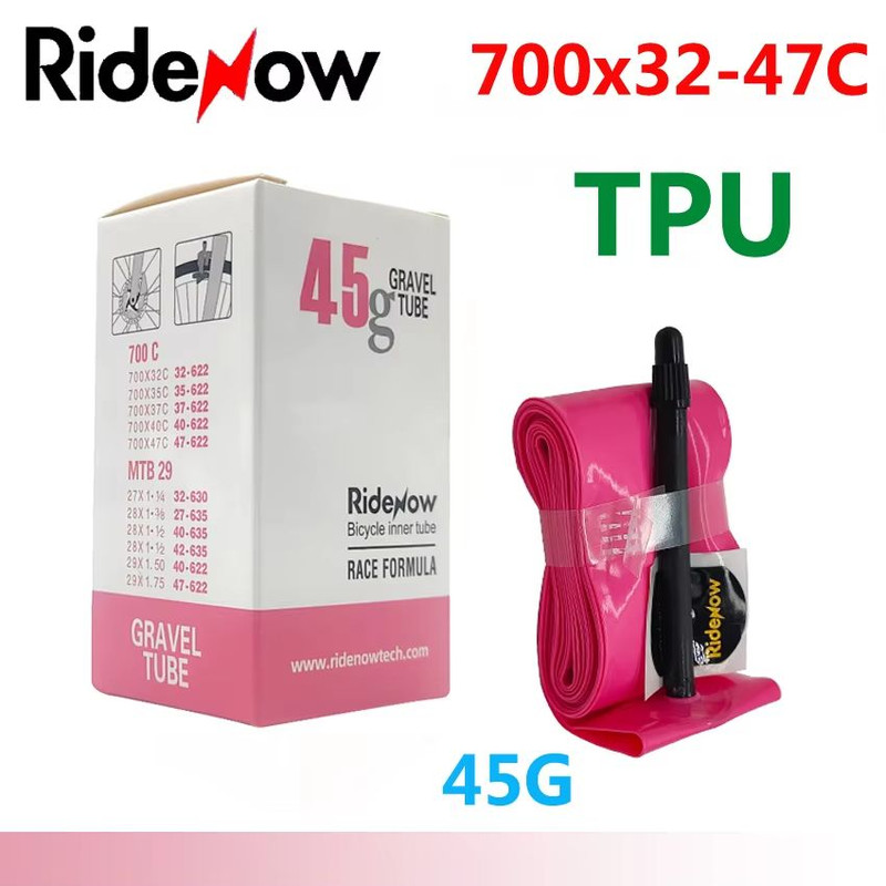 RideNow TPU Bike Inner Tube  UltraLight Durable Tubes For Road And MTB Tires 3