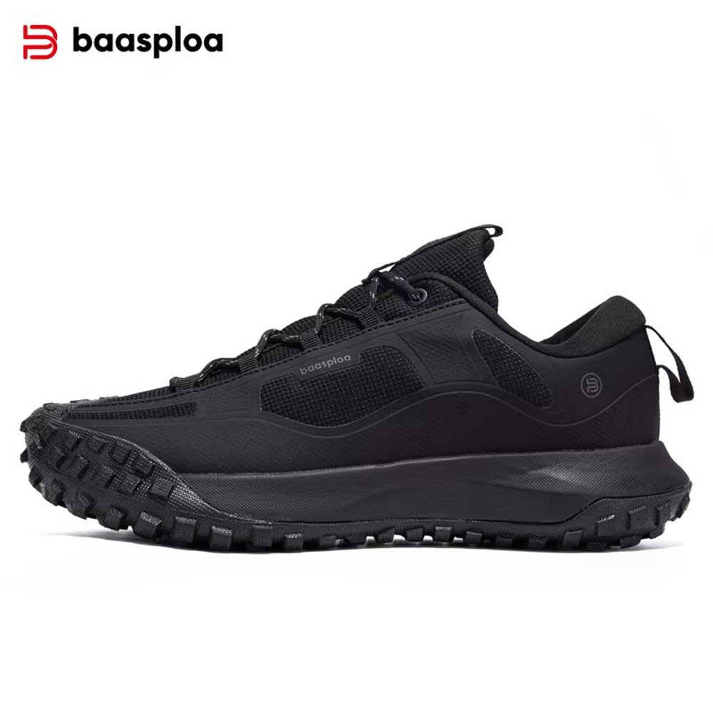 Baasploa Mens AntiSplash Hiking Outdoor Sneakers NonSlip WearResistant Shoes 3