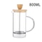 Premium Borosilicate Glass French Press Coffee Maker With Stainless Steel Filter MultiUse For Coff 12