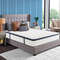 Queen Size Gel Memory Foam Hybrid Mattress  Pressure Relief Medium Firm Comfort And Motion Isolatio 1