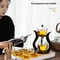 Lazy Kung Fu Magnetic Drip Teapot Set HeatResistant Glass SemiAutomatic Tea Set 2