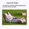 Automatic Inflatable Chaise Lounge Sofa OneButton Air Pump Recliner 4