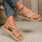 Womens Soft Sole Flat Sandals NonSlip WearResistant Summer Shoes 6